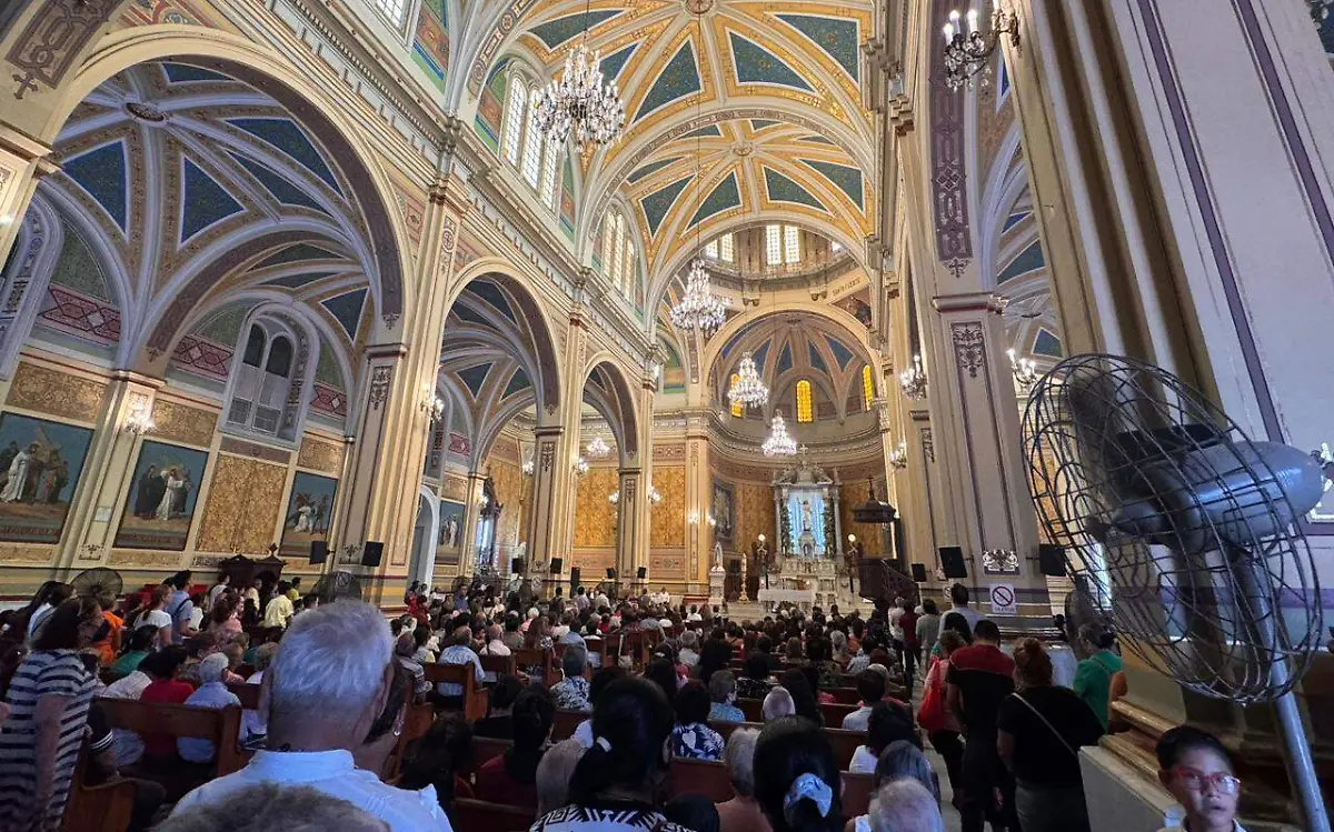 La Catedral de Tampico se modernizará con sistema de climatización y energía solar Yadira Hernández (1)